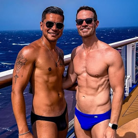 Gay cruise sea day