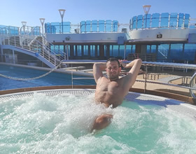 Gay daddy cruise sea day