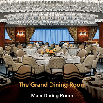 Oceania Marina Grand Dining Room