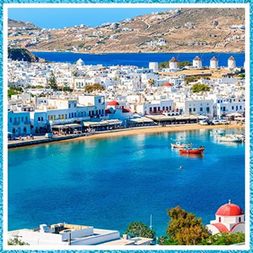 Greece adults fun cruise - Mykonos