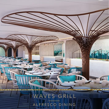 Oceania Riviera Waves Grill