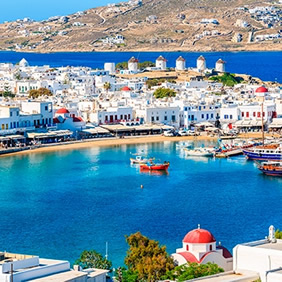 Greek Islands nude cruise - Mykonos