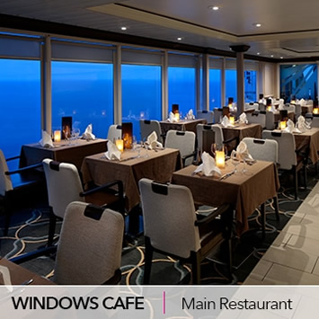 Desire Azamara cruise - Windows Cafe
