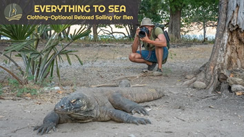 Indonesia gay cruise - Komodo Dragons