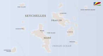 Seychelles gay sailing cruise map