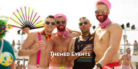 Vacaya gay cruise Themed Events
