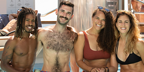 Vacaya Caribbean gay cruise sea day