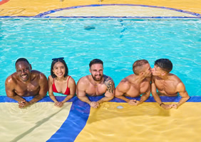 Med Gay cruise sea day