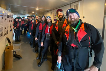 Polar expedition activities