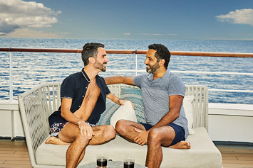 Ponant luxury gay cruise stateroom
