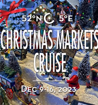 Europe Christmas Markets All-Gay Cruise 2023