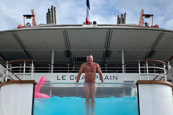 Ponant gay cruise pool