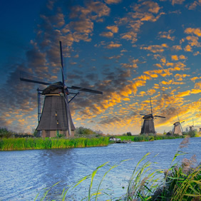 Kinderdijk Netherlands gay cruise