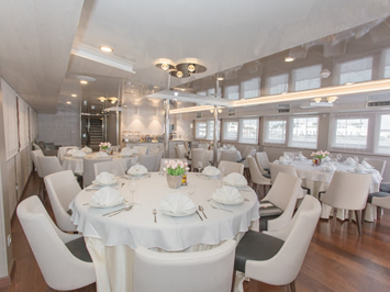 Adriatic Sun ship restaurant