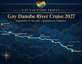 BDanube Gay River cruise map