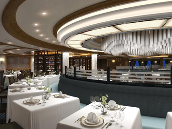 Discovery Princess Main Dining room
