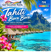 Tahiti Pacific gay cruise