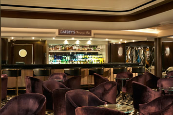 Norwegian Dawn Gatsbys champagne bar