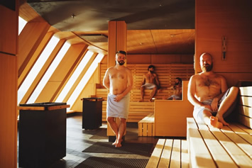 Rainbow gay cruise sauna