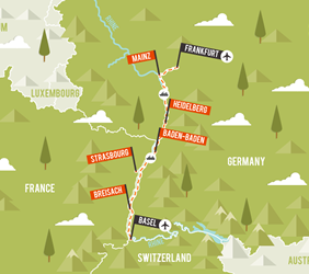 Rhine gay cruise map