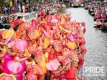 Amsterdam Canal Pride gay cruise