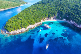 Corfu gay cruise - Blue Lagoon Bay