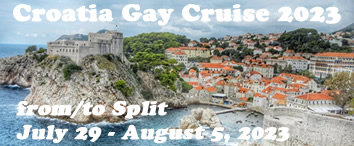 Croatia Deluxe Gay Cruise 2023