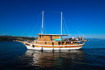 Croatia naturist cruise on Traditional Ensuite ship