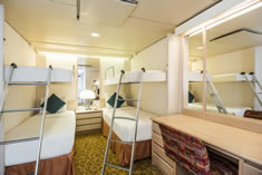 Zenith Family Interior Stateroom