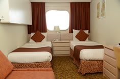 Zenith Family Oceanview Stateroom