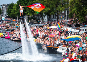 Amsterdam Gay Pride cruise