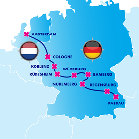 Germany Christmas gay cruise map