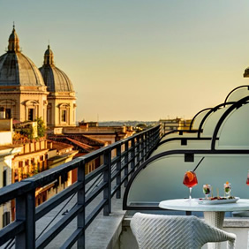 UNA Deco Roma Hotel view