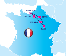 France gay cruise map