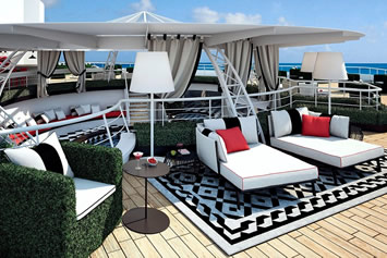 Pacific Explorer deck lounge