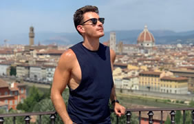 Mediterranean gay cruise Florence, Italy