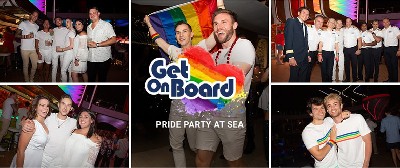Celebrity Get On Board Pride Party At Sea