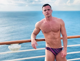 Mediterranean gay cruise sea day