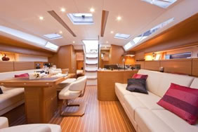 Jeanneau Sun Odyssey 53 sailing yacht interior