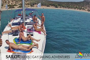 Greece naked gay sailing cruise