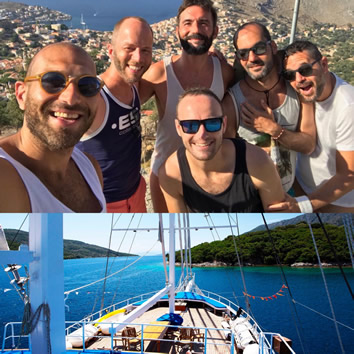 Gay Greece gulet cruise