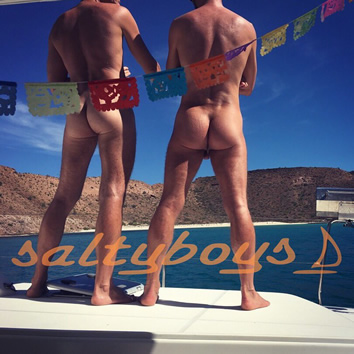 Saltyboys Mexico naked gay sailing cruise