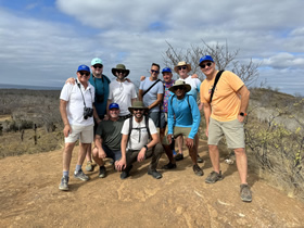 Galapagos gay cruise group