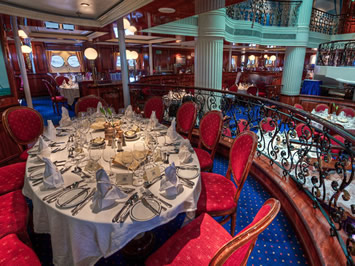 Royal Clipper restaurant view