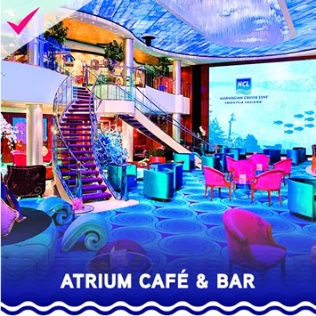 Norwegian Jewel Atrium Cafe