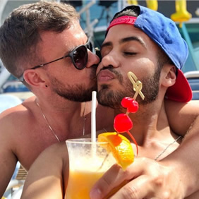 Mediterranean gay cruise fun day