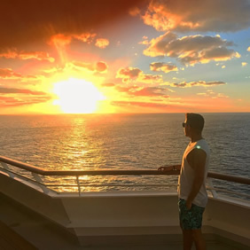 Mediterranean sunset cruise