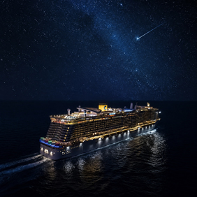 Ligurian Sea Darkest Spot