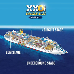 XXO Gay Party Cruise Stages