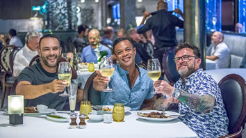 Baltic gay cruise dining